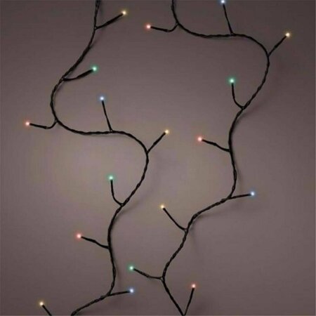 GOLDENGIFTS 61.35 ft. Gold LED Multicolored Christmas Lights Multi Color - 250 Count GO2741183